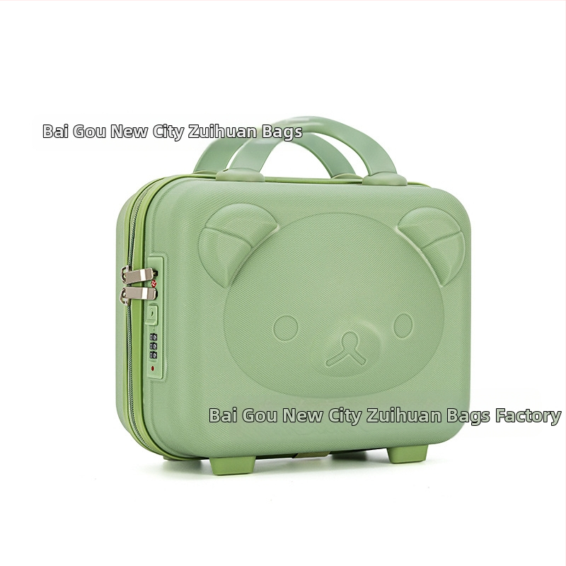 Meigikott karu motiiviga, PP materjal, tõmblukk, universaalsed rattad, laienemis kiht, kaal 0,78 kg