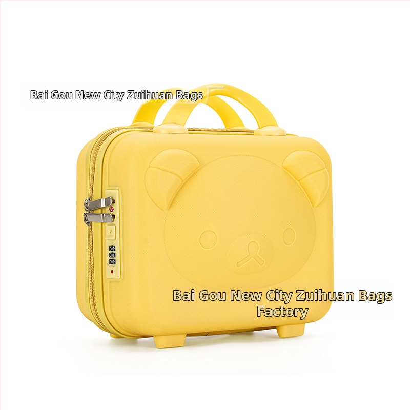 Meigikott karu motiiviga, PP materjal, tõmblukk, universaalsed rattad, laienemis kiht, kaal 0,78 kg