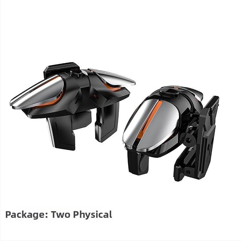 JS-65 játékkontroller Android telefonhoz, USB interfész, vezeték nélküli kapcsolat, rezgésmentes, ABS+fém kivitel, 31 g