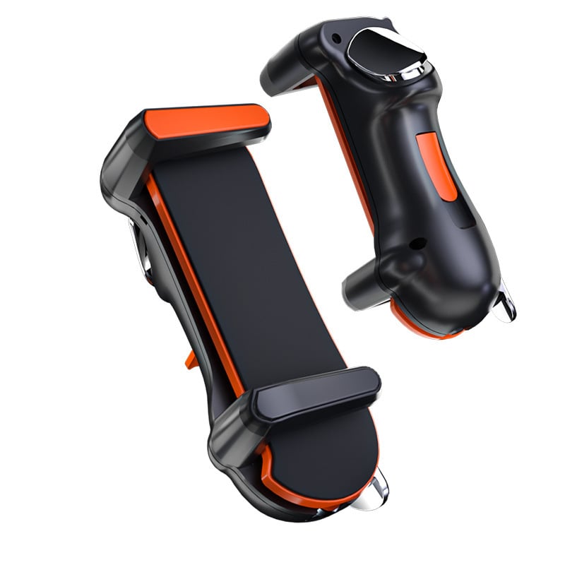 JS-65 játékkontroller Android telefonhoz, USB interfész, vezeték nélküli kapcsolat, rezgésmentes, ABS+fém kivitel, 31 g