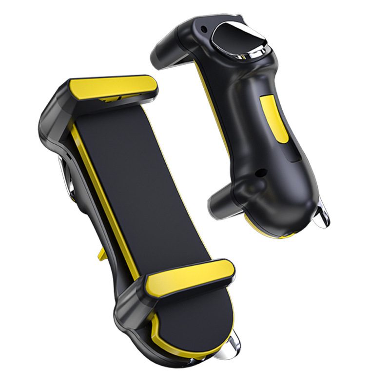 JS-65 játékkontroller Android telefonhoz, USB interfész, vezeték nélküli kapcsolat, rezgésmentes, ABS+fém kivitel, 31 g