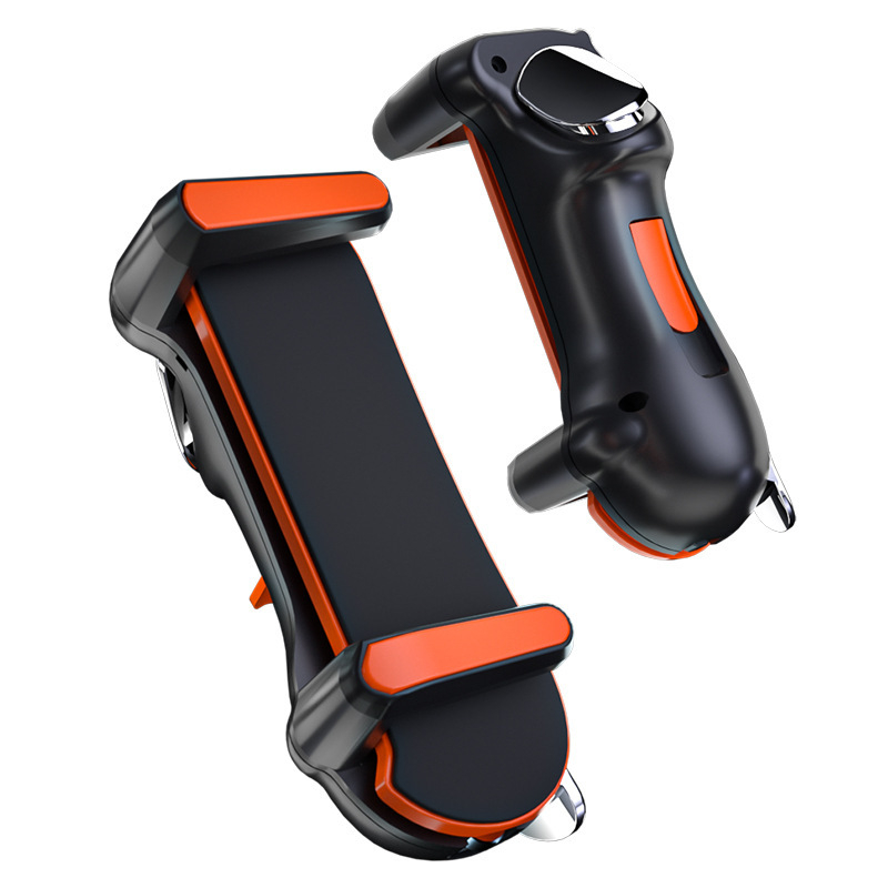 JS-65 játékkontroller Android telefonhoz, USB interfész, vezeték nélküli kapcsolat, rezgésmentes, ABS+fém kivitel, 31 g