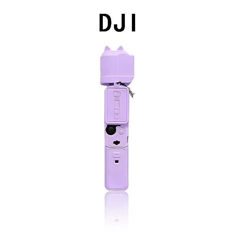 Carcasă din silicon Pocket3 pentru DJI Osmo Pocket 3, cu protecție a obiectivului și capac de praf