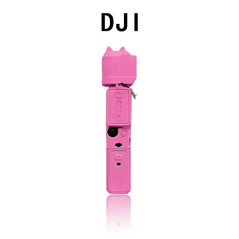 Carcasă din silicon Pocket3 pentru DJI Osmo Pocket 3, cu protecție a obiectivului și capac de praf