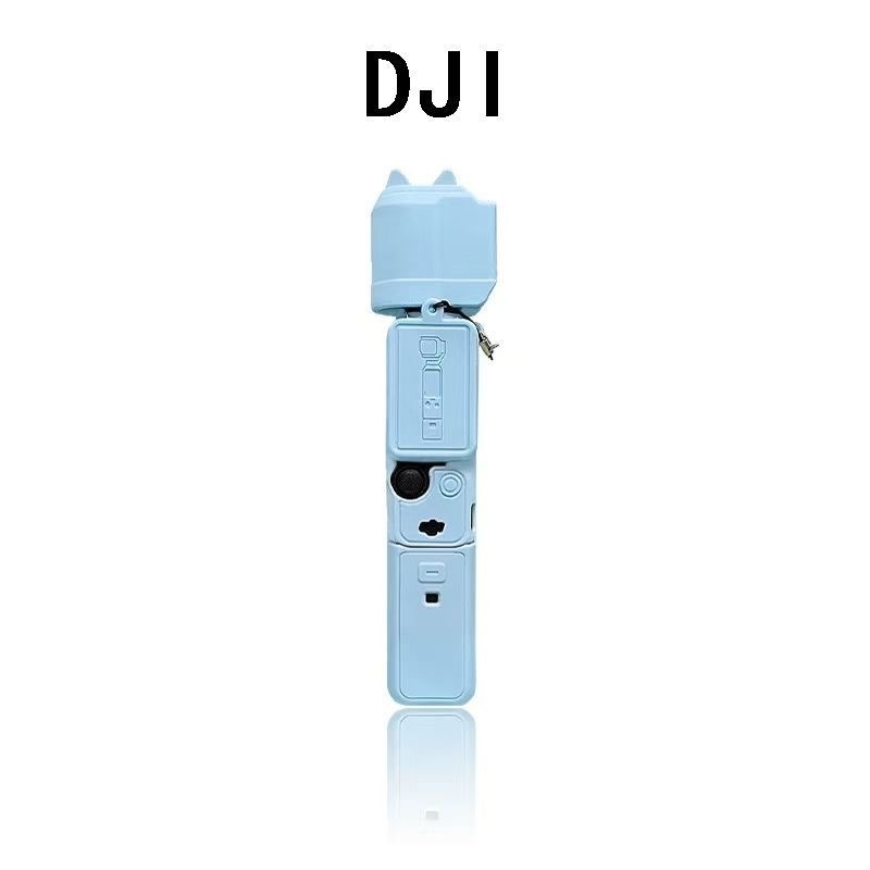 Carcasă din silicon Pocket3 pentru DJI Osmo Pocket 3, cu protecție a obiectivului și capac de praf