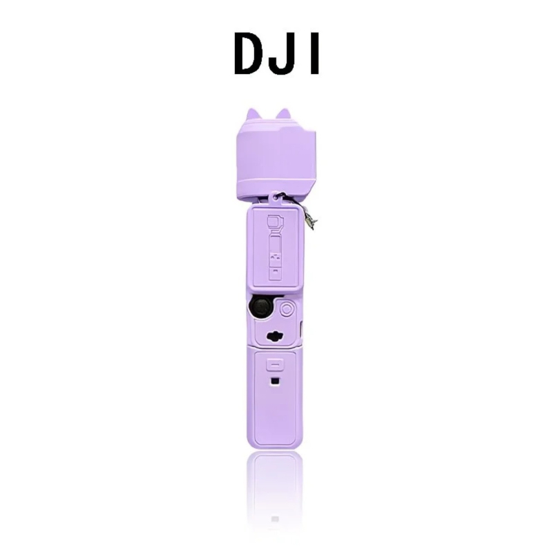 Carcasă din silicon Pocket3 pentru DJI Osmo Pocket 3, cu protecție a obiectivului și capac de praf