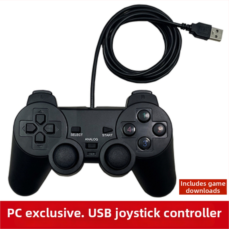 USB-s PC-s játékvezérlő retró arcade dizájnnal (Modell 111, USB interfész, PC-kompatibilis, belépő szint)