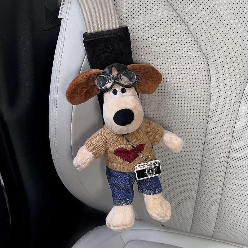 Zaštitni jastuk za auto pojas s motivom psa — Marka Yingyifei; Materijal: Other; Otpornost na habanje