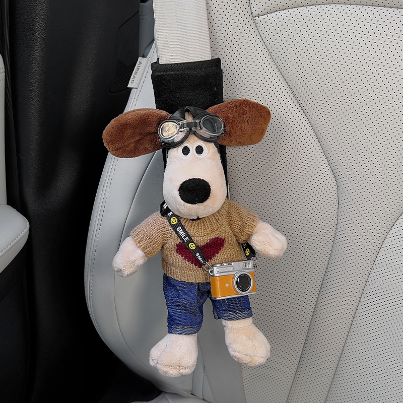 Zaštitni jastuk za auto pojas s motivom psa — Marka Yingyifei; Materijal: Other; Otpornost na habanje