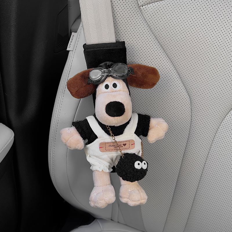 Zaštitni jastuk za auto pojas s motivom psa — Marka Yingyifei; Materijal: Other; Otpornost na habanje