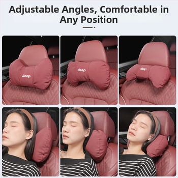 Възглавница за подглавник и лумбална възглавница за Jeep Wrangler, Compass, Liberty, Cherokee – всесезонна употреба, прост стил
