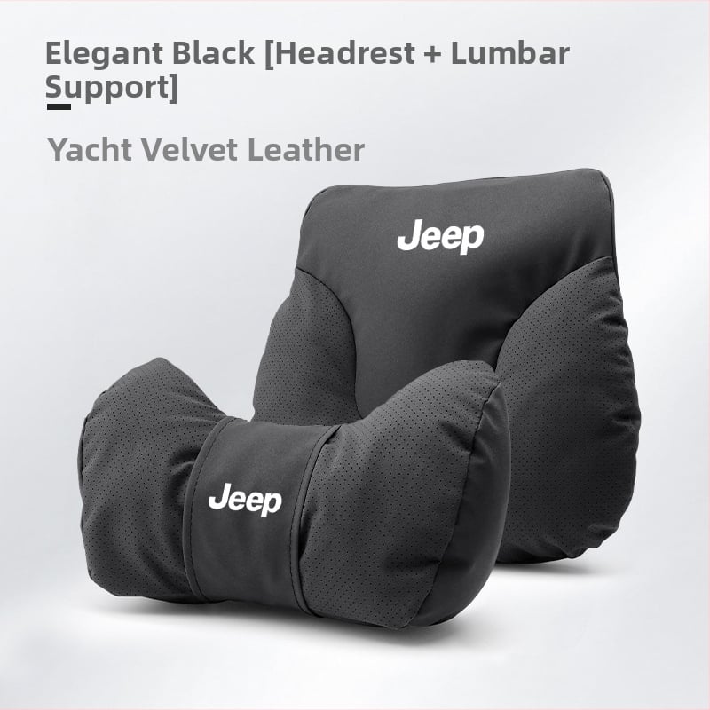 Възглавница за подглавник и лумбална възглавница за Jeep Wrangler, Compass, Liberty, Cherokee – всесезонна употреба, прост стил