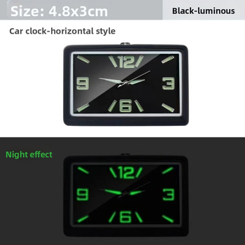 Τετράγωνο ρολόι αυτοκινήτου, κράμα σώματος, σχεδίαση με ρυθμιζόμενη γωνία, μετρητής θερμοκρασίας νερού αυτοκινήτου, καταγωγή: Ντονγκουάν