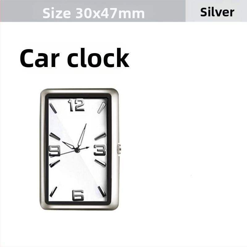 Τετράγωνο ρολόι αυτοκινήτου, κράμα σώματος, σχεδίαση με ρυθμιζόμενη γωνία, μετρητής θερμοκρασίας νερού αυτοκινήτου, καταγωγή: Ντονγκουάν