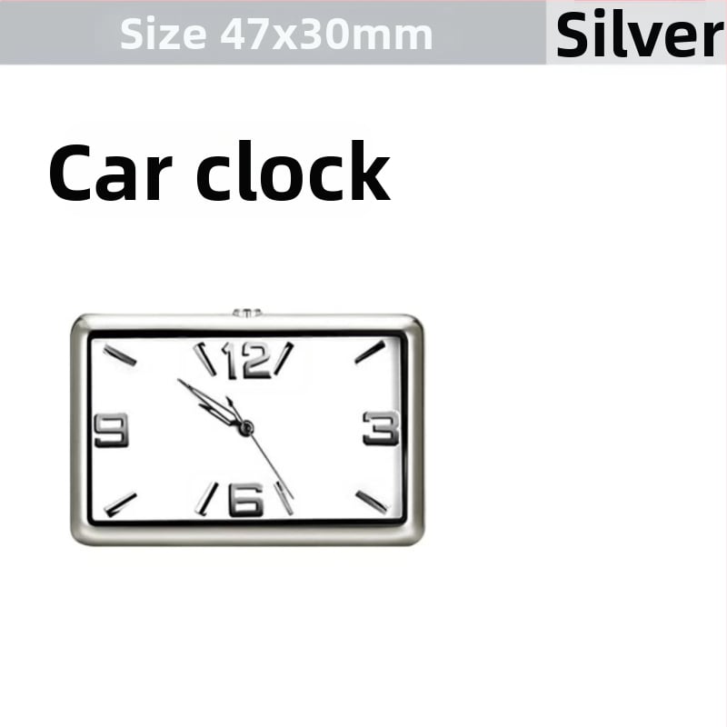 Τετράγωνο ρολόι αυτοκινήτου, κράμα σώματος, σχεδίαση με ρυθμιζόμενη γωνία, μετρητής θερμοκρασίας νερού αυτοκινήτου, καταγωγή: Ντονγκουάν