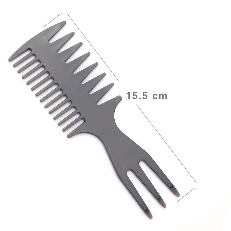 Vīriešiem paredzēta matu veidošanas ķemme — īsiem matiem, pūkains un cirtains izskats, antistatiska, aizmugures stilā