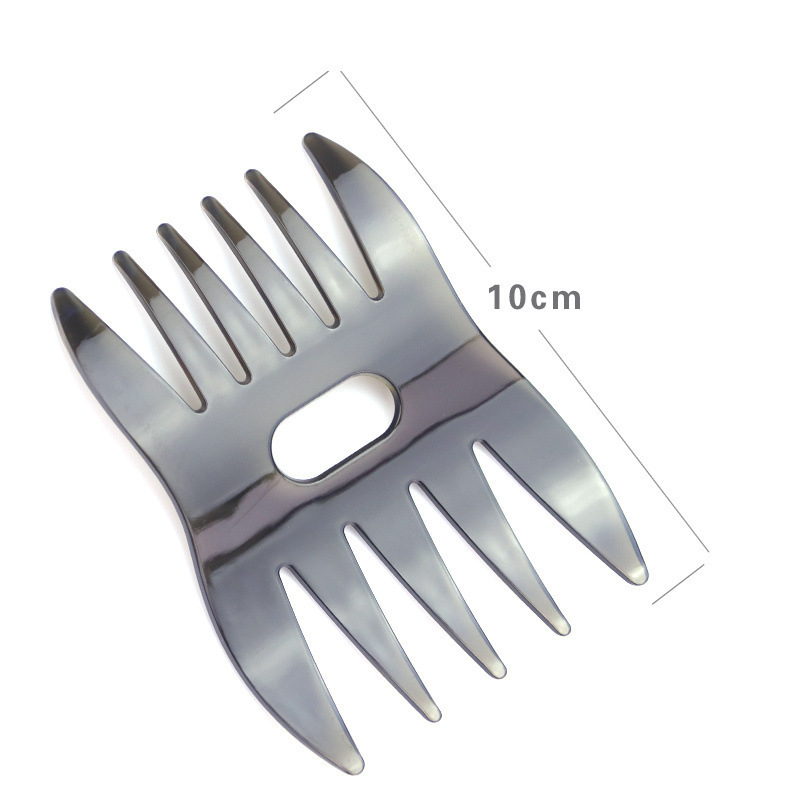 Vīriešiem paredzēta matu veidošanas ķemme — īsiem matiem, pūkains un cirtains izskats, antistatiska, aizmugures stilā