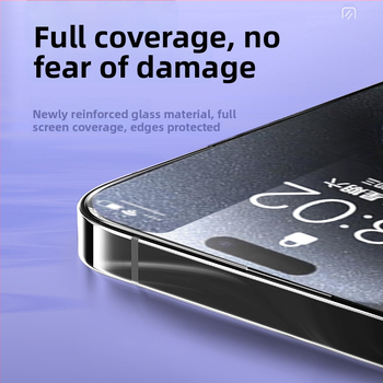 iPhone-hoz üveg kijelzővédő – anti-peep, teljes képernyő, anti-ujjlenyomat, anti-kék fény
