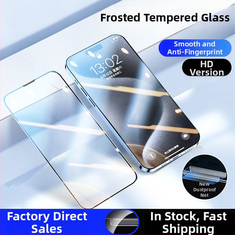 iPhone-hoz üveg kijelzővédő – anti-peep, teljes képernyő, anti-ujjlenyomat, anti-kék fény