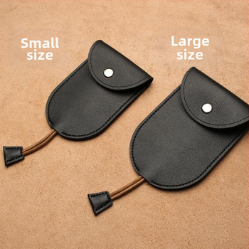 Geantă pentru chei din PU, cu căptușeală din piele artificială, pentru bărbați, Unique