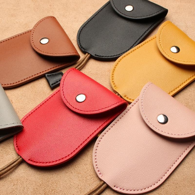 Geantă pentru chei din PU, cu căptușeală din piele artificială, pentru bărbați, Unique