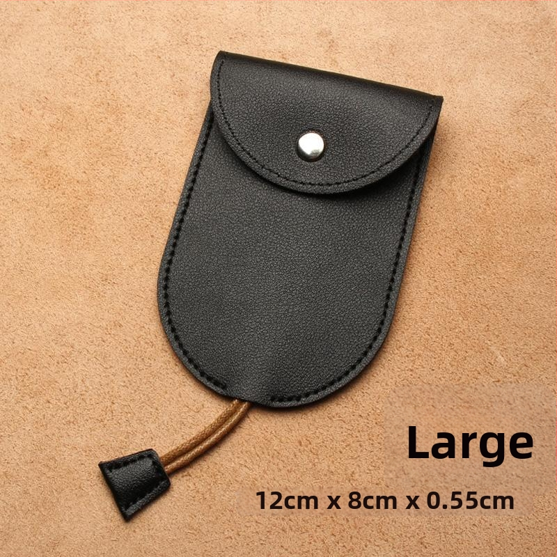 Geantă pentru chei din PU, cu căptușeală din piele artificială, pentru bărbați, Unique