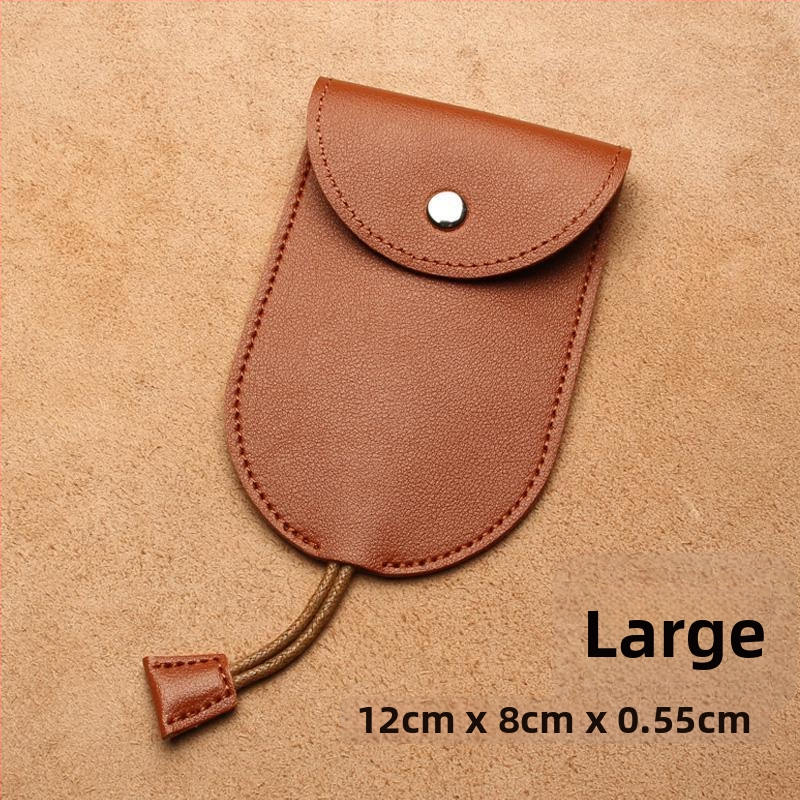 Geantă pentru chei din PU, cu căptușeală din piele artificială, pentru bărbați, Unique