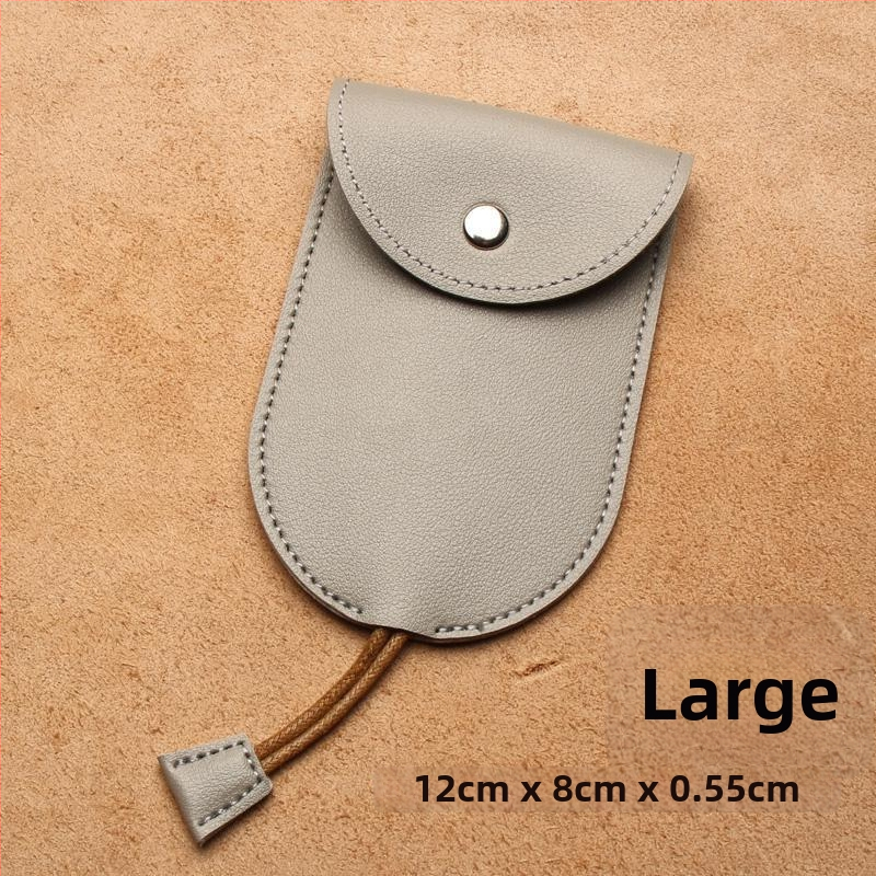 Geantă pentru chei din PU, cu căptușeală din piele artificială, pentru bărbați, Unique