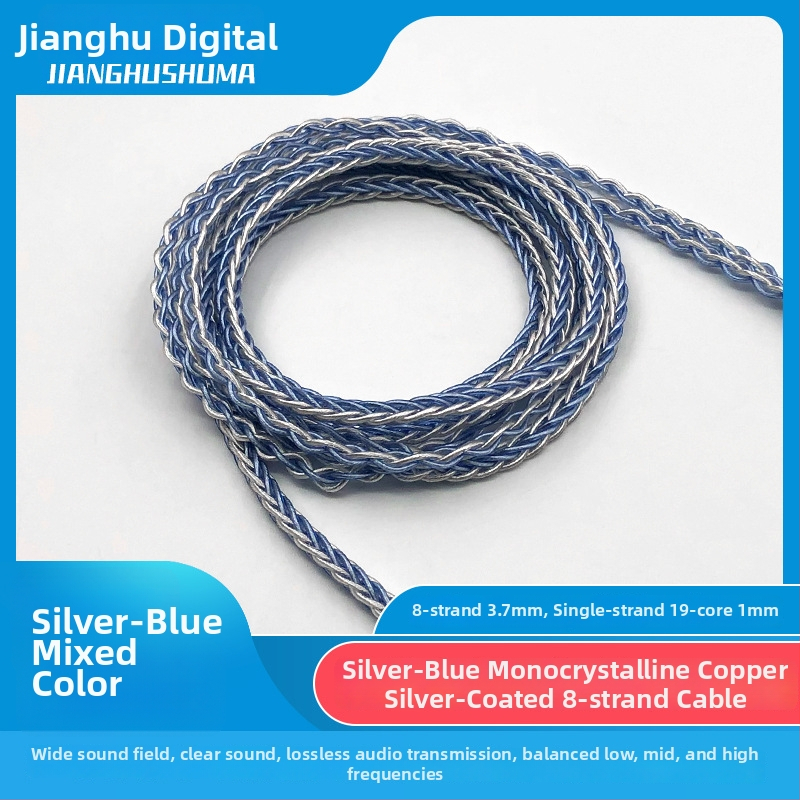 Burn guest audio linija, 8-žilna, bakar s premazom srebra