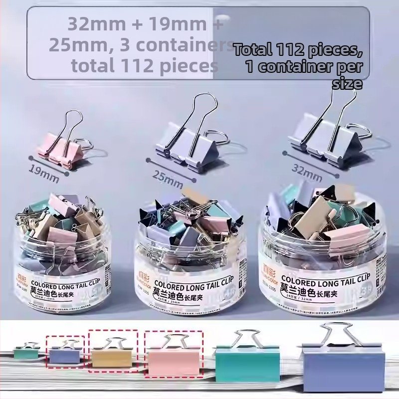Metāla dokumentu klipsis ar dovetail dizainu, modeļa Dovetail clip, daudzfunkcionālā klipu sērija