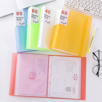 Α5 πολυεπίπεδος φάκελος αρχείων με διαφανείς εσωτερικές σελίδες για αποδείξεις