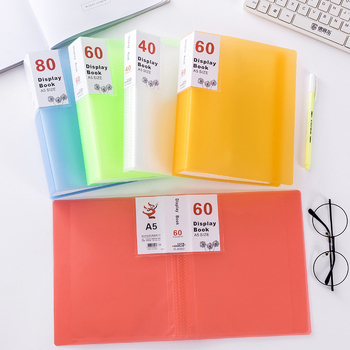 Α5 πολυεπίπεδος φάκελος αρχείων με διαφανείς εσωτερικές σελίδες για αποδείξεις