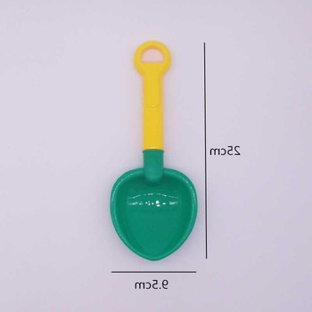 Пластмасова лопатка за плаж за деца – инструмент за игра с пясък, градинска играчка (Материал: пластмаса; Приложение: плаж и пясък; Целева група: деца; Категория: градинска играчка)