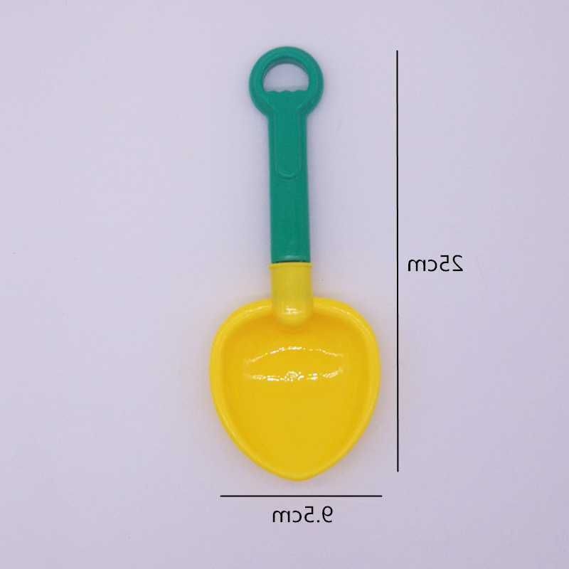 Пластмасова лопатка за плаж за деца – инструмент за игра с пясък, градинска играчка (Материал: пластмаса; Приложение: плаж и пясък; Целева група: деца; Категория: градинска играчка)