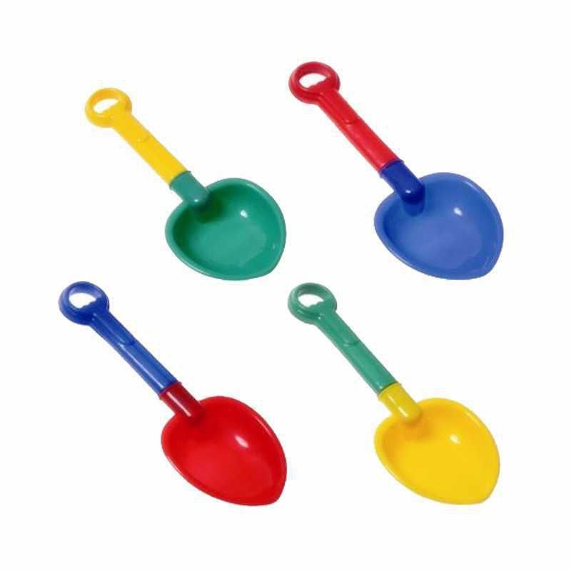 Пластмасова лопатка за плаж за деца – инструмент за игра с пясък, градинска играчка (Материал: пластмаса; Приложение: плаж и пясък; Целева група: деца; Категория: градинска играчка)