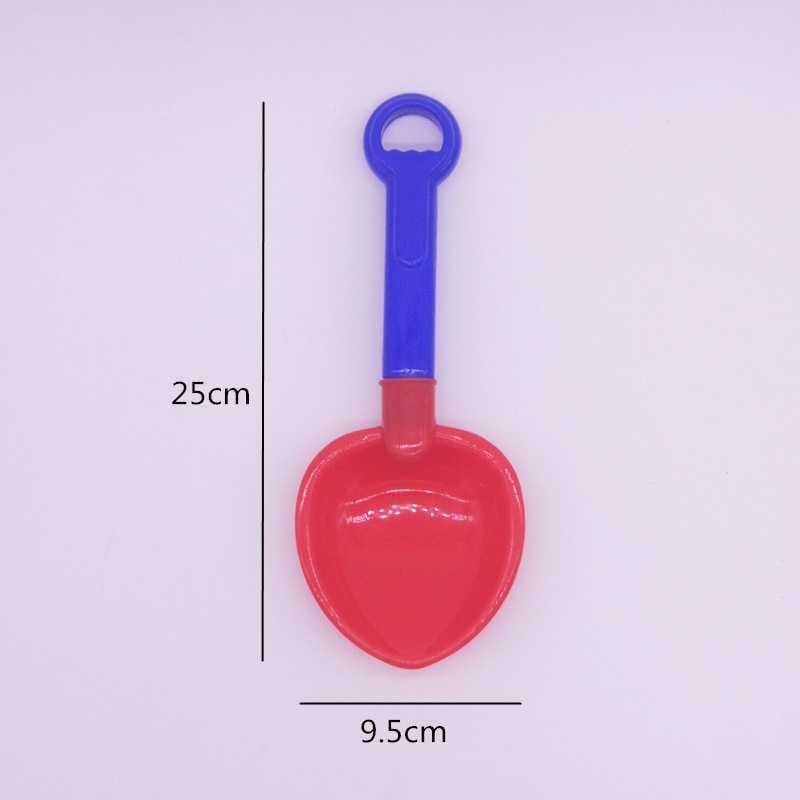 Пластмасова лопатка за плаж за деца – инструмент за игра с пясък, градинска играчка (Материал: пластмаса; Приложение: плаж и пясък; Целева група: деца; Категория: градинска играчка)