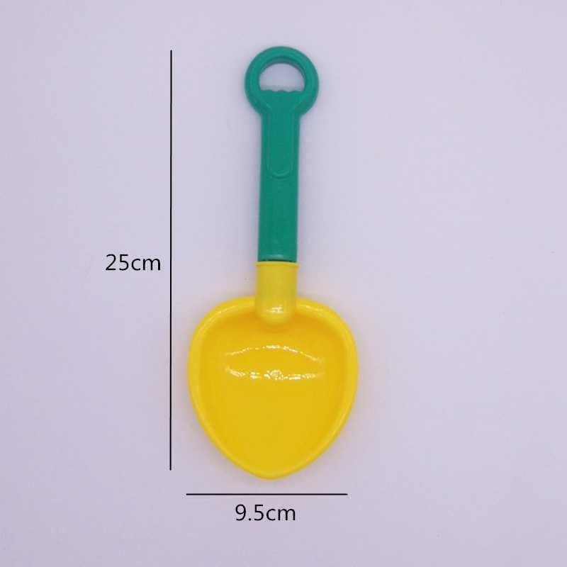 Пластмасова лопатка за плаж за деца – инструмент за игра с пясък, градинска играчка (Материал: пластмаса; Приложение: плаж и пясък; Целева група: деца; Категория: градинска играчка)
