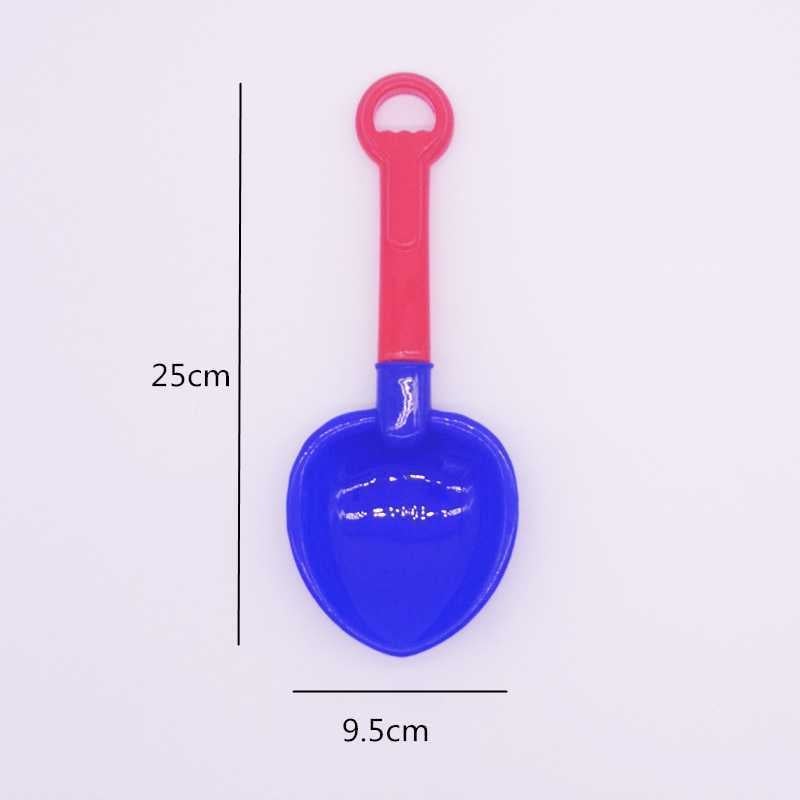 Пластмасова лопатка за плаж за деца – инструмент за игра с пясък, градинска играчка (Материал: пластмаса; Приложение: плаж и пясък; Целева група: деца; Категория: градинска играчка)