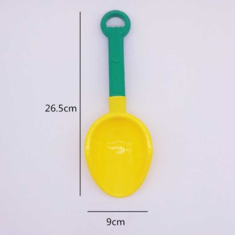 Пластмасова лопатка за плаж за деца – инструмент за игра с пясък, градинска играчка (Материал: пластмаса; Приложение: плаж и пясък; Целева група: деца; Категория: градинска играчка)