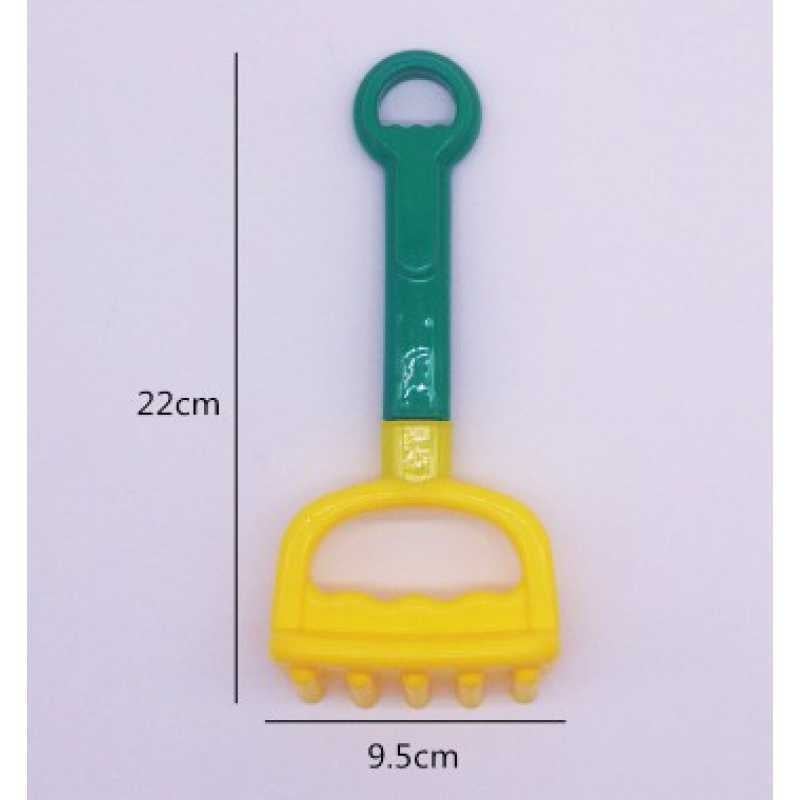 Пластмасова лопатка за плаж за деца – инструмент за игра с пясък, градинска играчка (Материал: пластмаса; Приложение: плаж и пясък; Целева група: деца; Категория: градинска играчка)