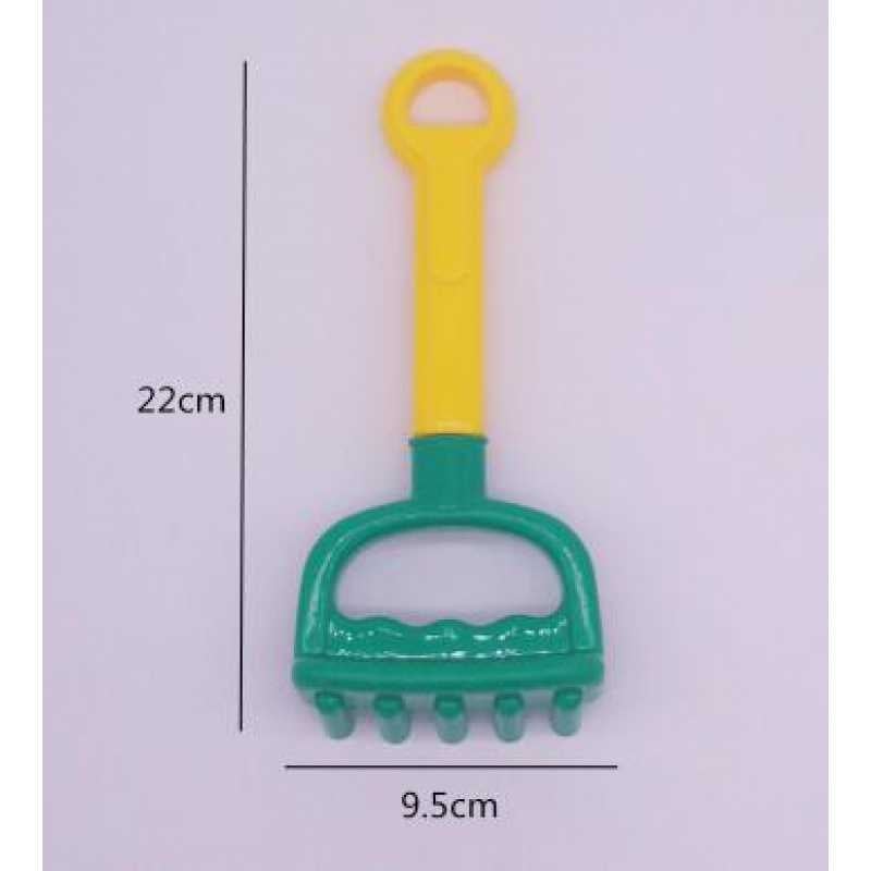 Пластмасова лопатка за плаж за деца – инструмент за игра с пясък, градинска играчка (Материал: пластмаса; Приложение: плаж и пясък; Целева група: деца; Категория: градинска играчка)