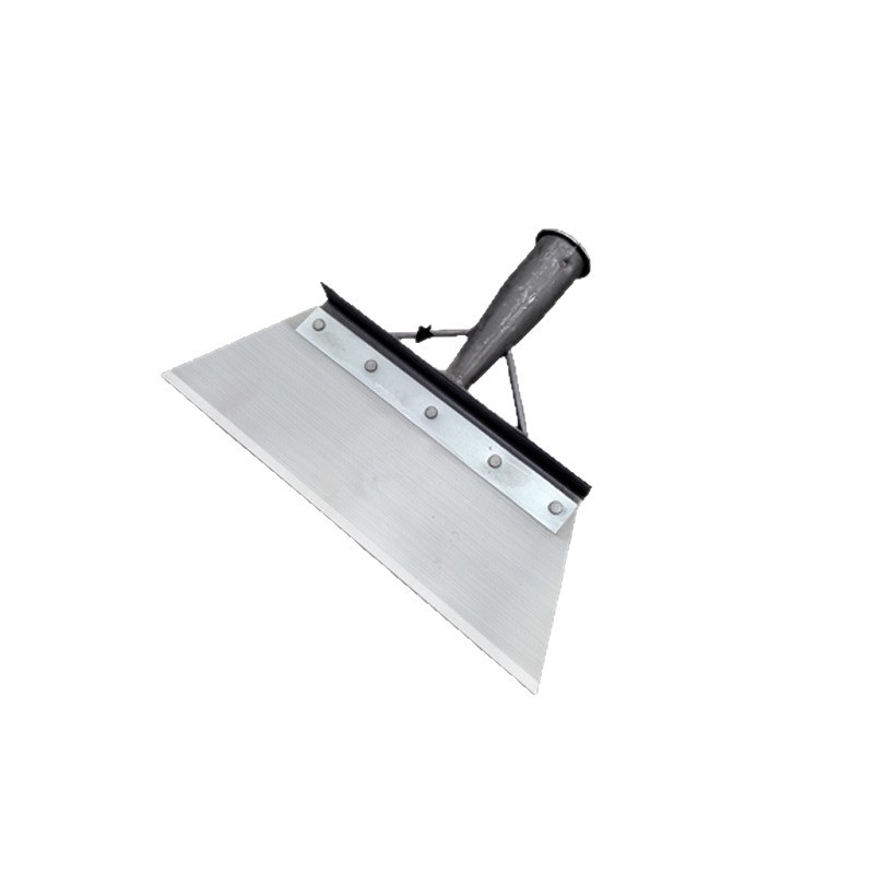 Многофункционална градинска лопата за сняг и плевели, карбонова стомана, дървена дръжка от евкалипт, тежка глава за почистване