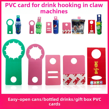 PVC akasztó kiegészítő italos fogó géphez, 18×23 cm, 20 akasztó, interfész