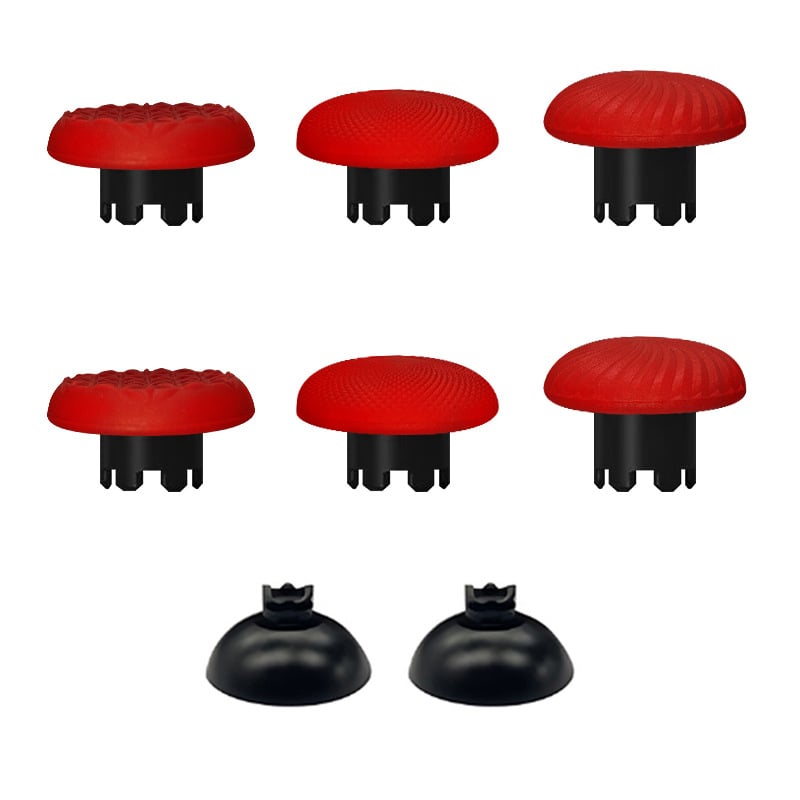 PS4/PS5/PS5 EDGE joystick fedél hátgomb – fém és műanyag, kompatibilis PS4/PS5/PS5 EDGE, csomagolásban, játékelmény fokozása