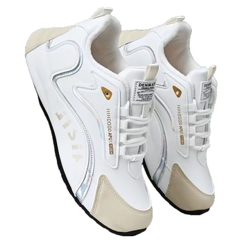 Pantofi sport de iarnă casual, partea superioară din piele microfibră, căptușeală fleece, talpă din cauciuc, închidere cu șiret, înălțime toc 3-5 cm