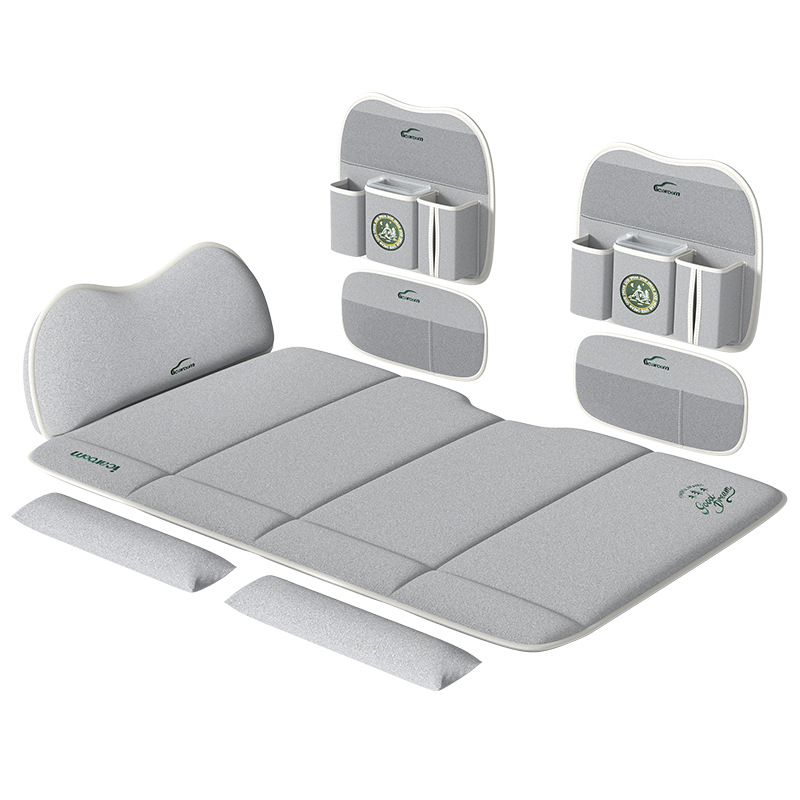 Lateks αυτοκινητικό ταξιδιωτικό κρεβάτι – Πολυλειτουργικός, εύχρηστος πτυσσόμενος στρώμα για πίσω καθίσμα; Υλικό: 38231866503; Λειτουργία: Ύπνος; Μέγιστο φορτίο: 150 kg; Βάρος: 5115; Χωρίς φούσκωμα.