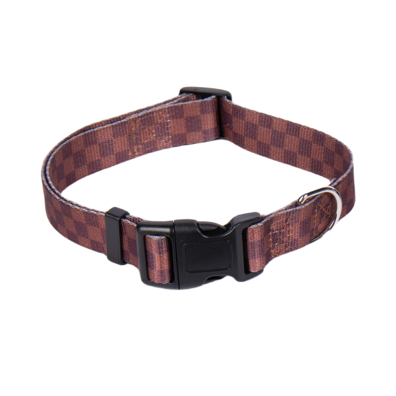 Poliészter kutya nyakörv és póráz készlet — nyakörv + póráz, 100 darabos dobozban