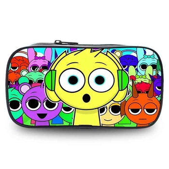 Несесер за моливи за начално училище, с голям капацитет, Oxford материал, универсален за всички полове, ежедневен стил