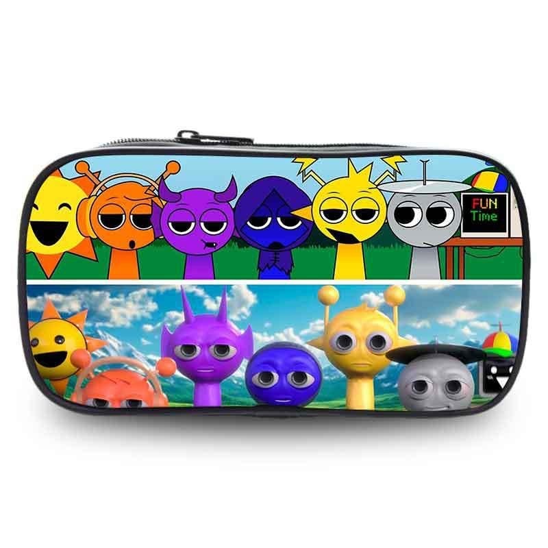 Несесер за моливи за начално училище, с голям капацитет, Oxford материал, универсален за всички полове, ежедневен стил