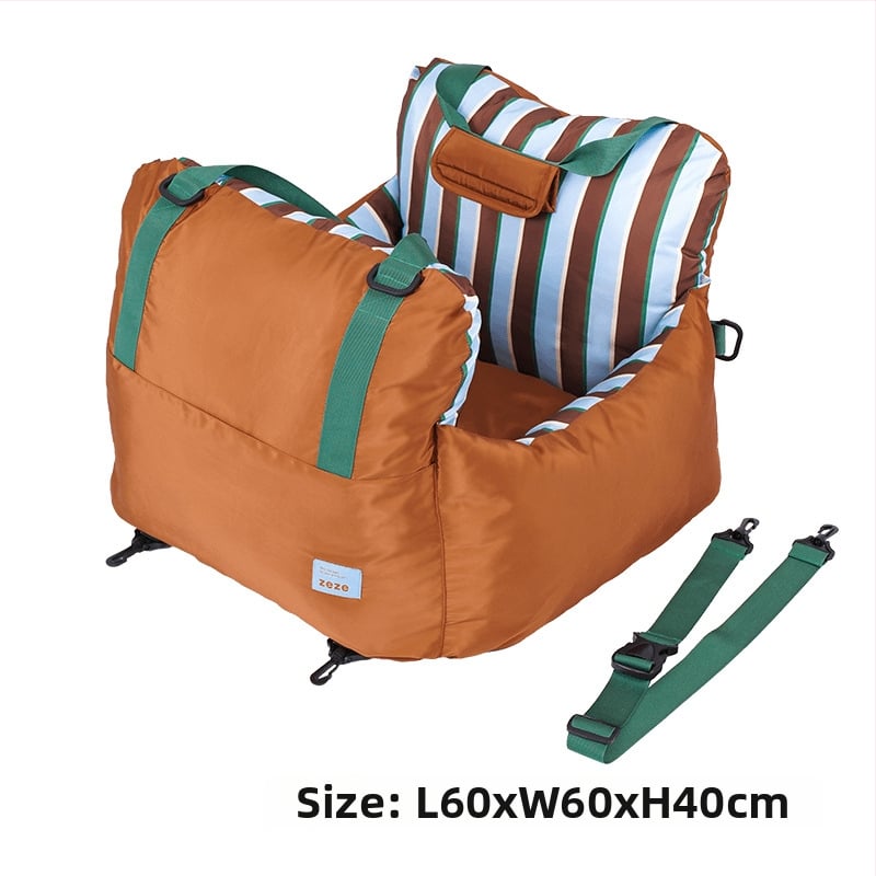 ZEZE Geantă pentru animale de companie – textură moale, model monocrom, capacitate 15000